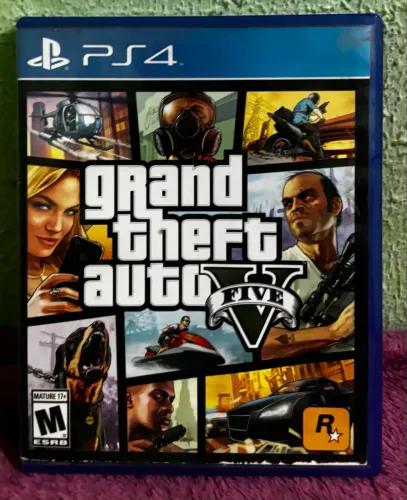 Grand Theft Auto V (GTA 5) - PS4 | Mídia Física
