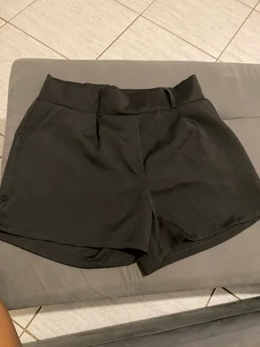 Short ( inspiração linho) Preto