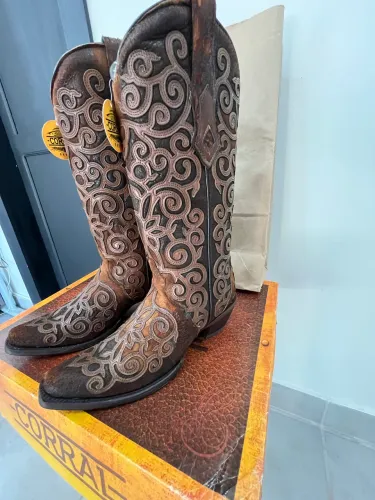 Bota feminina country texana original