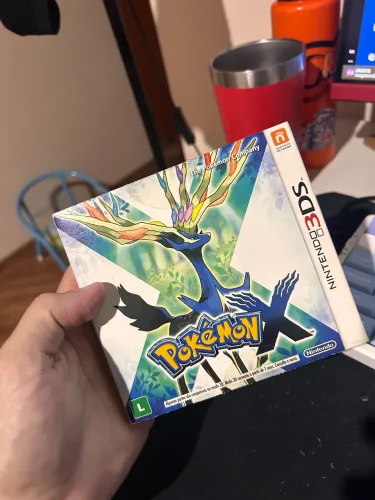 Pokémon X com Luva - Nintendo3DS 