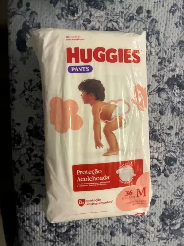Fralda Huggies Pants - Tamanho M - 36 unidades