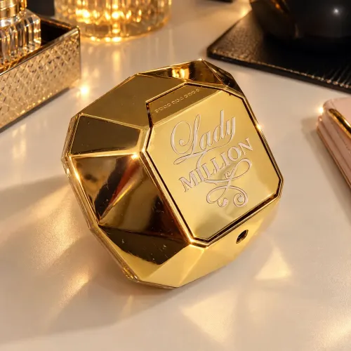 Vidro VAZIO perfume Lady Million 30 ml-original