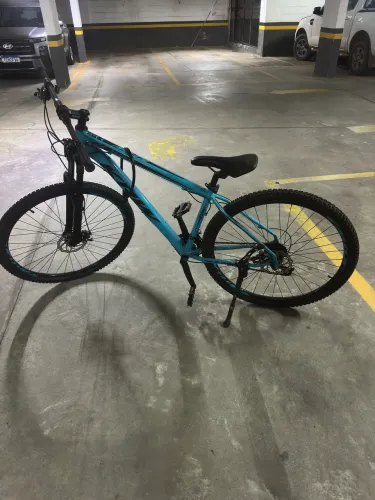 Bicicleta azul