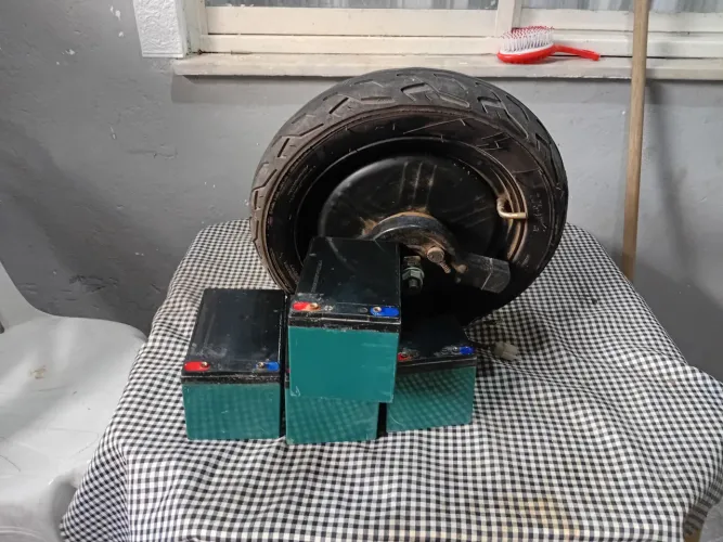 Bateria Bicicleta elétrica +pneu