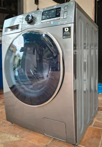Máquina lava e seca Samsung ecobubble inverter 10.2 kg funcionando perfeitamente top!