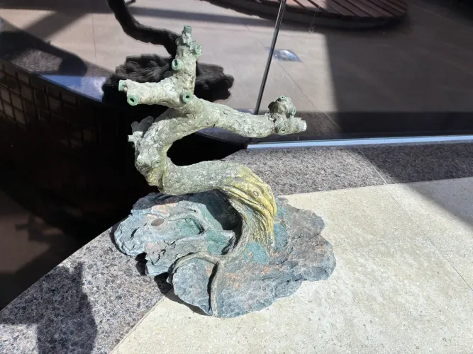 Escultura para aquário 