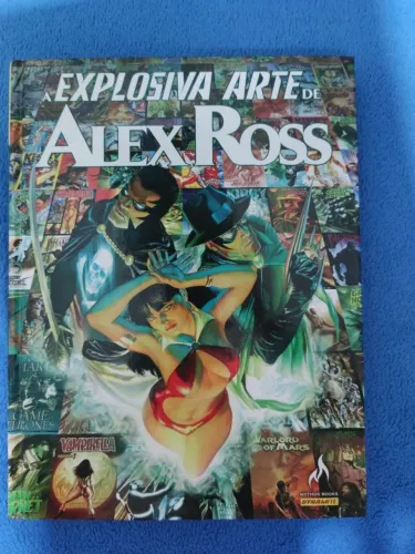 A Explosiva Arte de Alex Ross | Capa Dura
