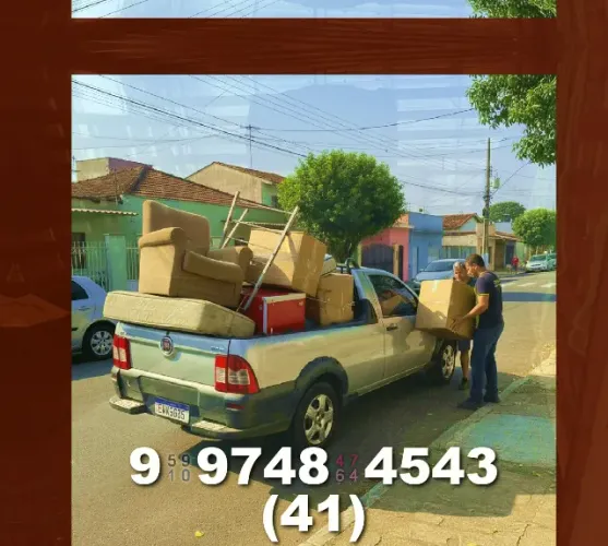 Frete com segurança e qualidade para sua mudança! Ligue já e confira!