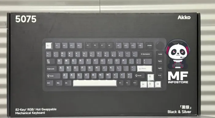 Teclado Mecânico 75% Akko 5075 Sem Fio - NOVO