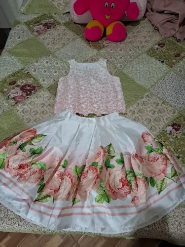 Conjunto Petit Cherie, tamanho 16. Usado apenas 2 vezes 