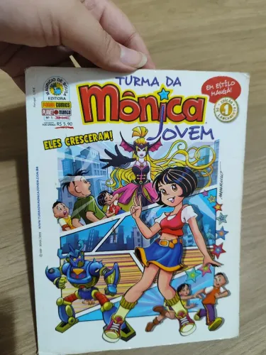 Gibi revistinha Turma da Mônica Jovem Capítulo 1