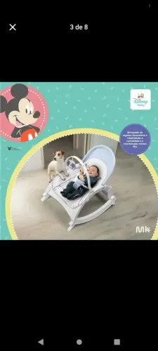 Cadeira de descanso que vibra e toca