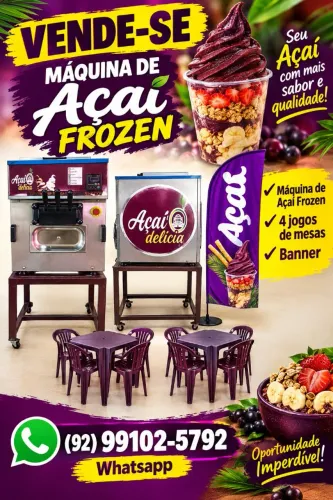 Vende-se Máquina de Açaí Frozen