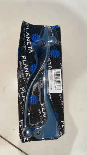 Par Manete Freio Disco + Embreagem Honda Cg Fan Titan 125 150 160 Cromado zerado
