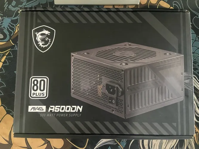 Fonte MSI 500W 80Plus