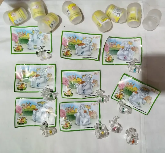 Lote 9 miniaturas Kinder Magic 