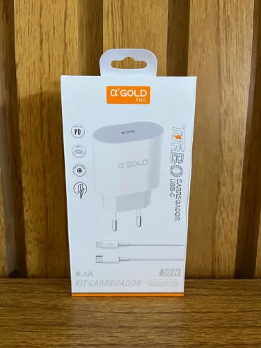 Carregador turbo para iPhone 