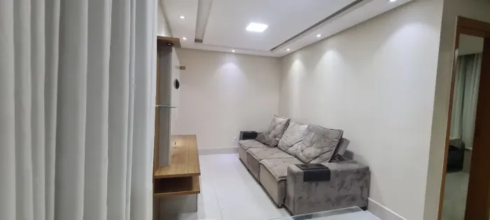 Belíssimo Apartamento Mobiliado no Residencial Aquários