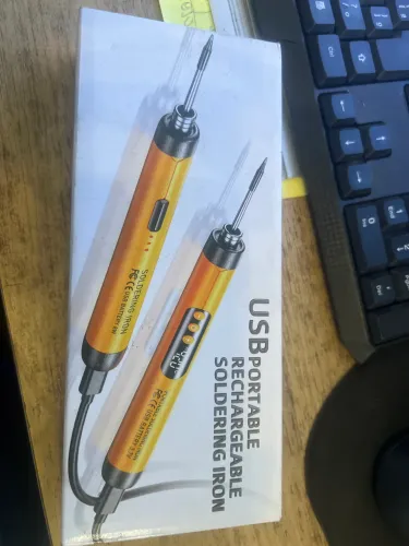 Ferro de solda a bateria recarregáveis