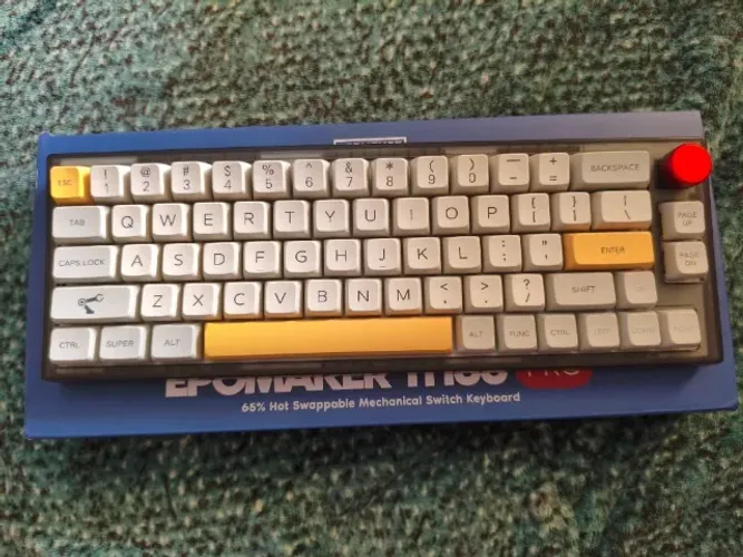 Teclado Mecânico Wireless Epomaker Th66 Pro *NOVO*
