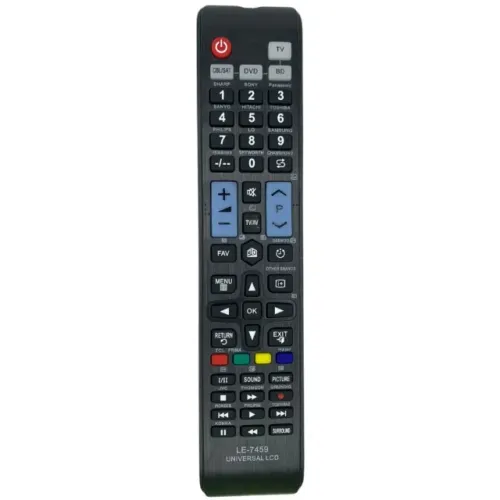 Controle Remoto Universal para TV DVD e Receptores LE-7459 Fácil Configuração