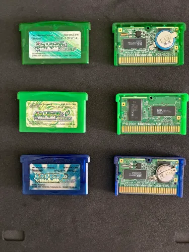Lote jogos Pokémon Originais Japoneses
