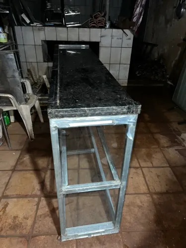 Pedra de Mármore e Balcão 