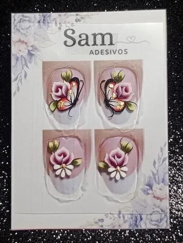 Adesivos Artesanais para unhas