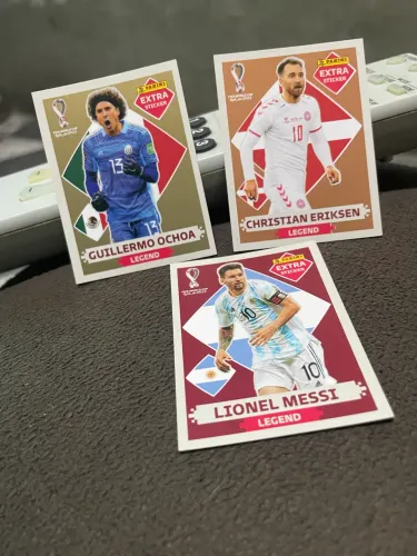 figurinha da copa 2022 EXTRA STICKERS (LEGEND)