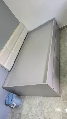 Cama em Mdf com gaveta