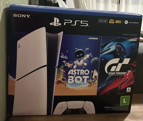 Ps5 slim digital 825gb Funcionando perfeitamente!
