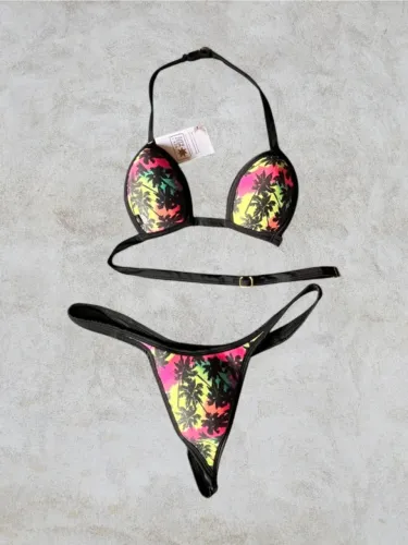 Biquíni Anatômico 100% Lycra Estampado Key West Rayz