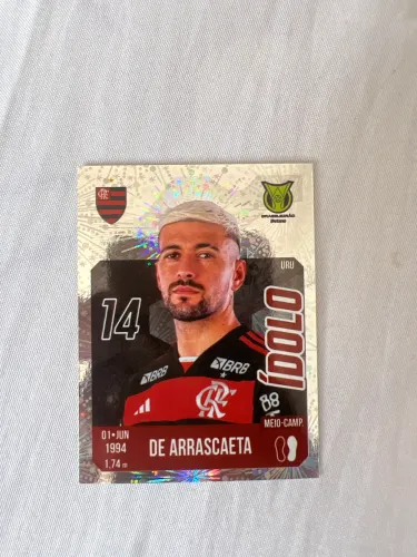 Figurinha extra ídolo arrascaeta 2024