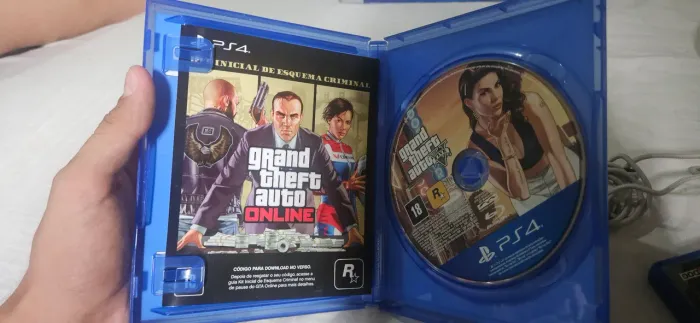 GTA V - PS4 (completo com mapa)