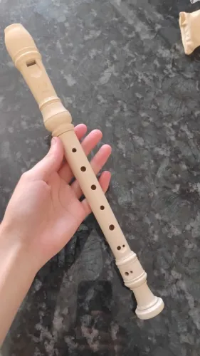 Flauta Doce Yamaha Soprano em Dó (C) - Excelente Estado