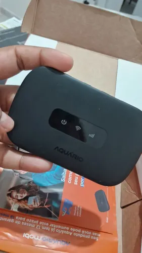 Modem móvel 4G com wi-fi (AQUÁRIO MOBI)