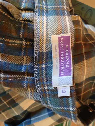 Saia Kilt escocêsa original,em lã pura
