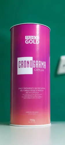 Kit Cronograma Fashion Gold ? Tratamento Capilar Completo 250g cada