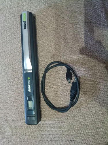 Scanner de mão Travel Scan Sunfire - Funcionando perfeitamente 