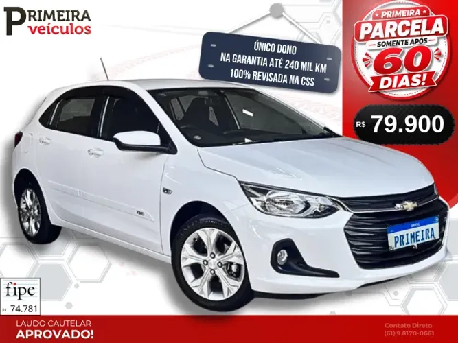 Chevrolet Onix Hatch LTZ 1.0 12V TB Flex Aut. 5P 2023