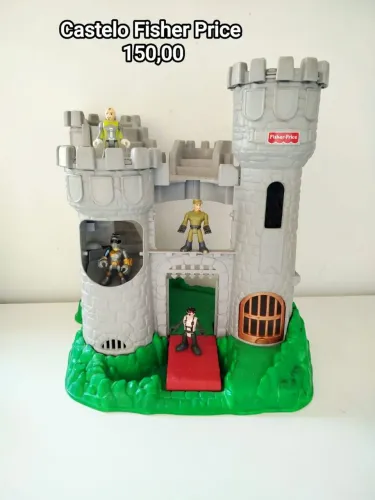 Castelo Medieval da linha Great Adventures Fisher-Price 1994