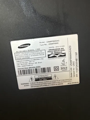 Tv 48 polegadas Samsung não funciona Wi-Fi