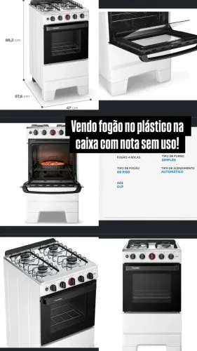 Fogão acendedor automático