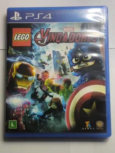 Jogo PS4 Playstation 4 - Original - Lego Marvel Vingadores