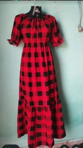 VESTIDOS XADREZ NOVOS