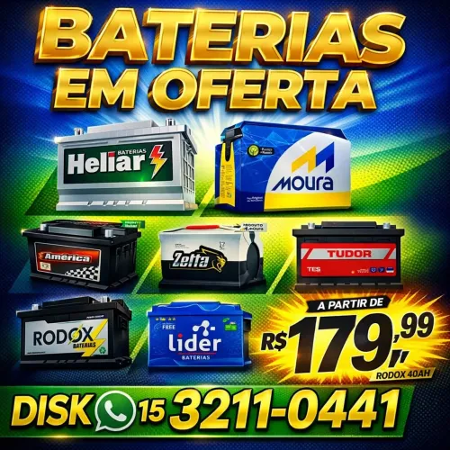 Baterias automotivo