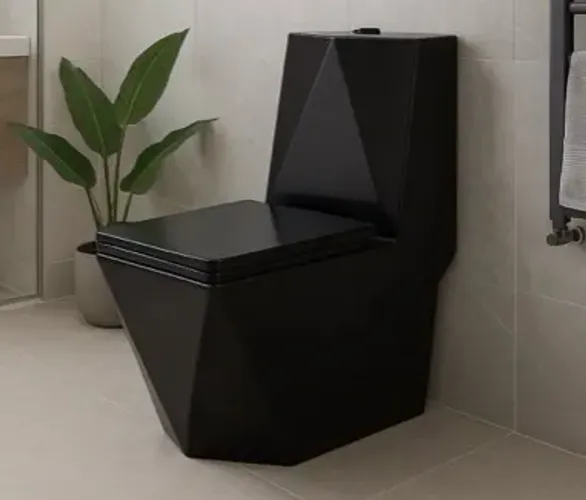 Vaso sanitário preto novo