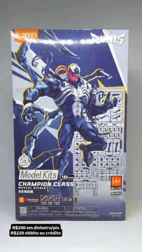 Figure Blokees Venon 185 Peças 