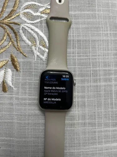 APPLE WATCH SE 44MM 2ª GERAÇÃO