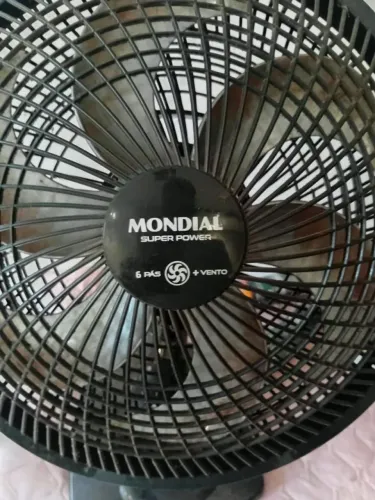 Ventilador 6pas MONDIAL r$90